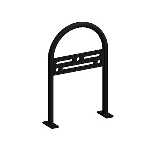 CAD Drawings BIM Models CycleSafe, Inc. Modern Subway U-Rack